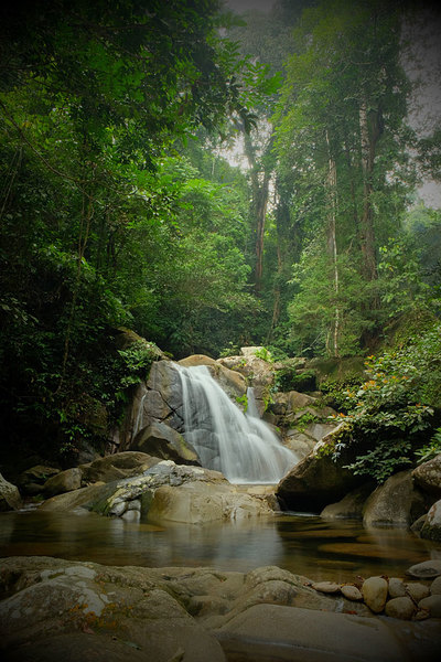 Водопад №7, Gunung Gading National Park, Sarawak, Borneo